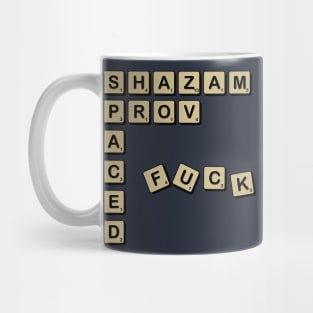 Spaced Scrabble Mug